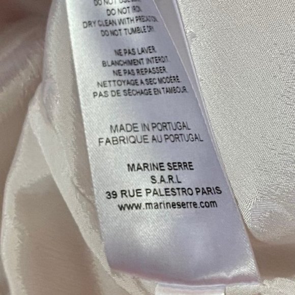 Marine Serre Women's Pink Printed Bomber Jacket. - Picture 13 of 15